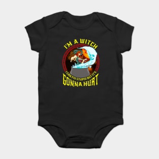 Im a Witch I can fix stupid but its gonna hurt Anime Gift Baby Bodysuit